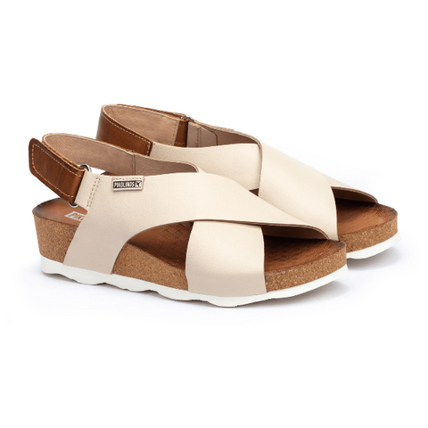 Mahon Wedge - Marfil Sandals Pikolinos 