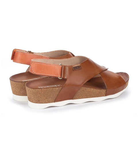 Mahon Wedge - Womens - Brandy Sandals Pikolinos 