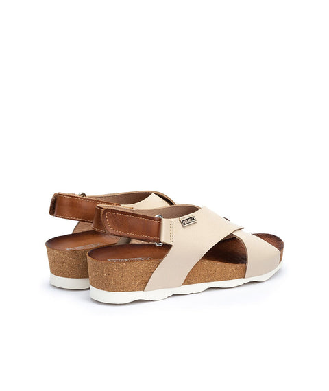 Mahon Wedge - Womens - Marfil Sandals Pikolinos 