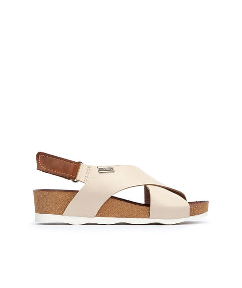 Mahon Wedge - Womens - Marfil Sandals Pikolinos 