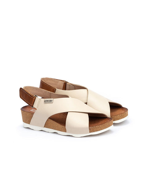 Mahon Wedge - Womens - Marfil Sandals Pikolinos 