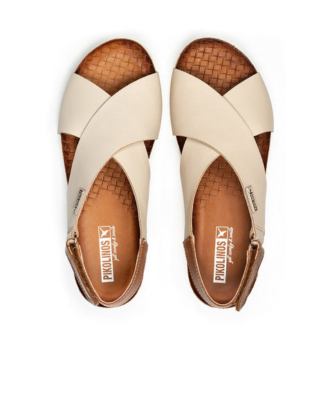 Mahon Wedge - Womens - Marfil Sandals Pikolinos 
