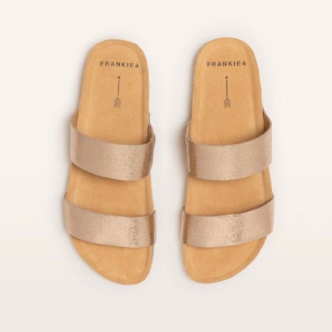 MARiA II Rose Gold Slides Frankie4 