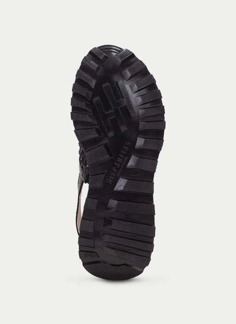 Marrakech Rafia - Womens - Black Sandals Hispanitas 