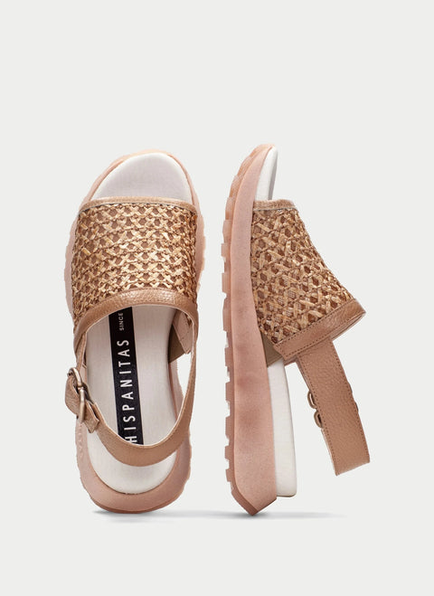 Marrakech Rafia - Womens - Natural Sandals Hispanitas 