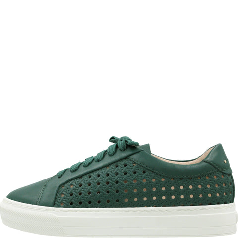 Mim IV - Spring Green Weave Sneakers Frankie4 