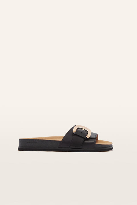Monterey - Womens - Black Slides Frankie4 