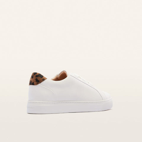 Mya II - Womens - White/Leopard Sneakers Frankie4 