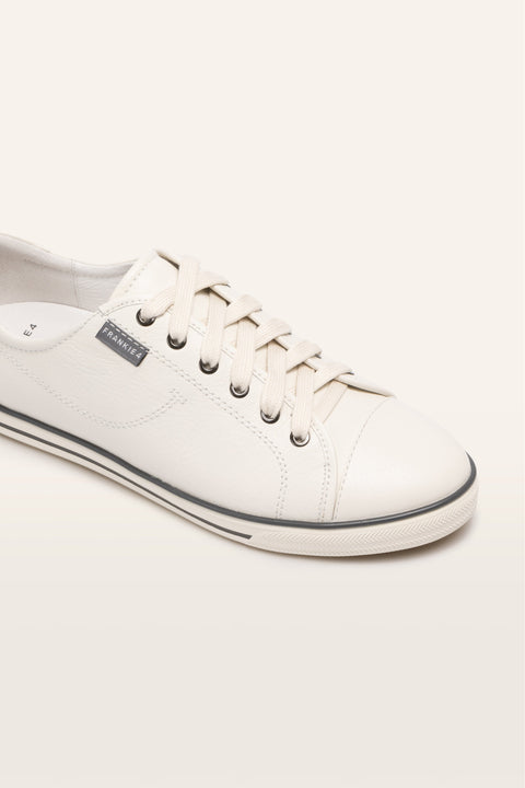 Nat III - Womens - Cream Tumbled Sneakers Frankie4 