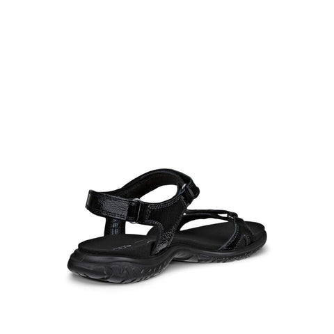 Offroad Roam Leather - Womens - Black Sandals ECCO 