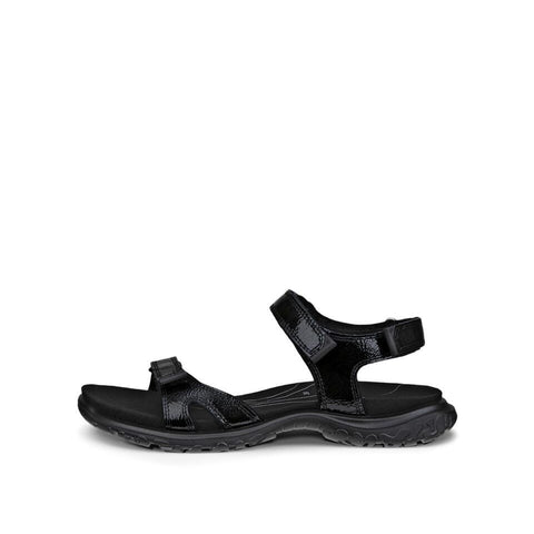 Offroad Roam Leather - Womens - Black Sandals ECCO 