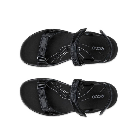 Offroad Roam Leather - Womens - Black Sandals ECCO 