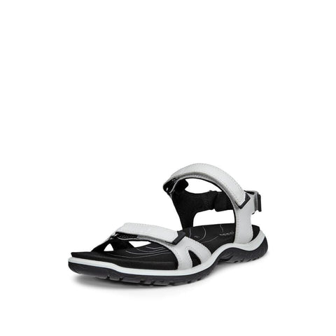 Offroad Roam Leather - Womens - White Sandals ECCO 