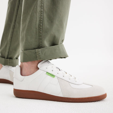 Pace - Mens - White/Gum Sneakers Rollie 