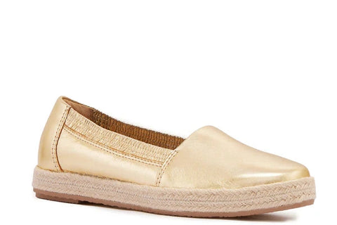 Reece - Gold Tumbled Flats Frankie4 