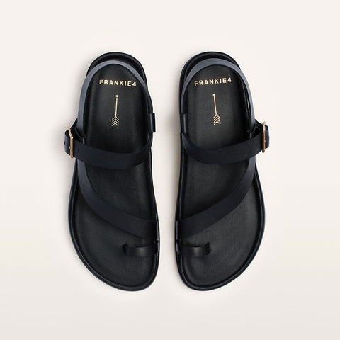 Ren - Womens - Black Sandals Frankie4 