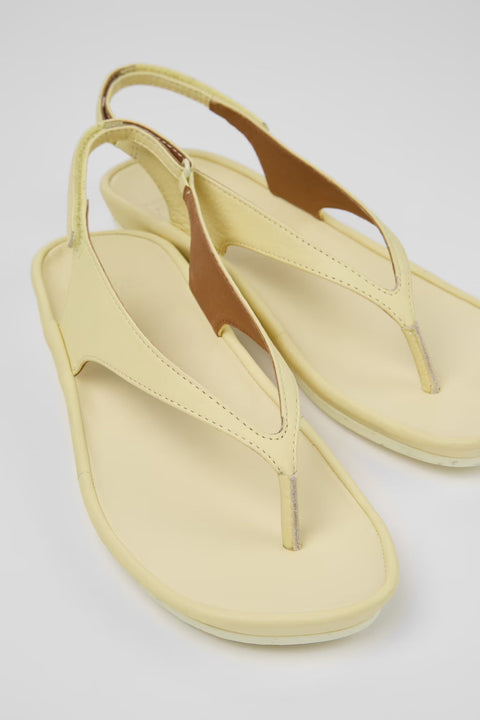 Right Isla Sandal - Womens - Banana Peel Sandals CAMPER 