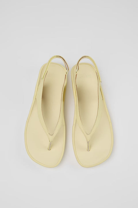 Right Isla Sandal - Womens - Banana Peel Sandals CAMPER 
