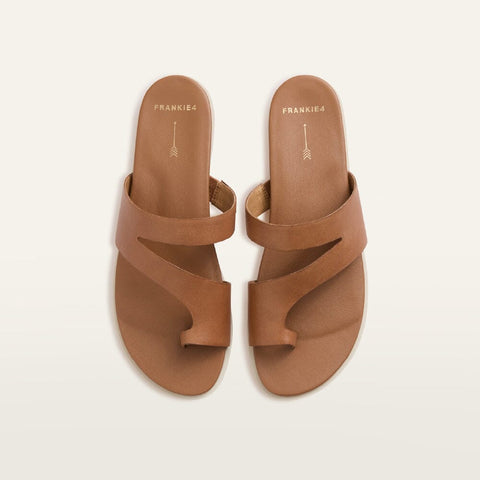 Riviera - Womens - Tan Slides Frankie4 