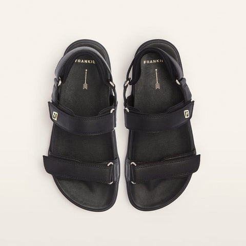 Rome - Womens - Black Sandals Frankie4 