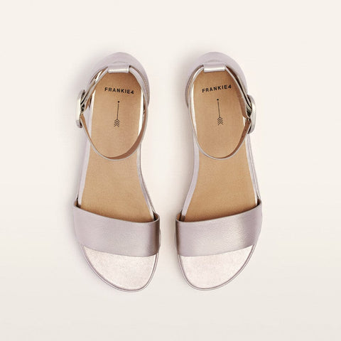 Skye - Womens - Champagne Tumbled Sandals Frankie4 