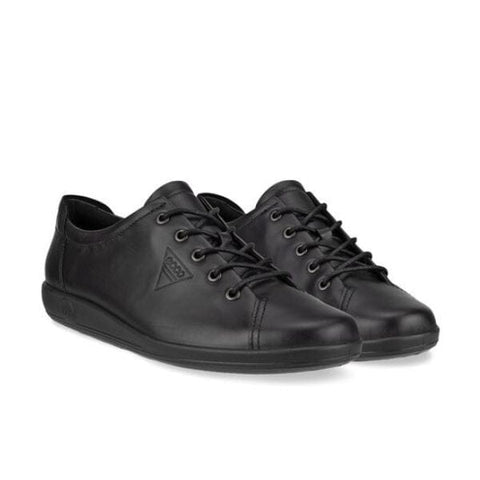 Soft 2.0 Black Feather with Black Sole Sneakers ECCO 