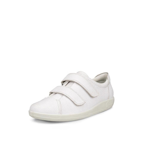 Soft 2.0 Velcro - Womens - Bright White Casual ECCO 