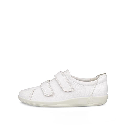 Soft 2.0 Velcro - Womens - Bright White Casual ECCO 