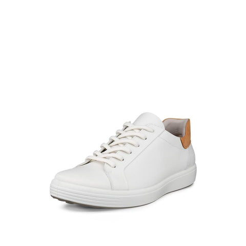Soft 7 Easy Slip - Mens - White / Lion Casual ECCO 