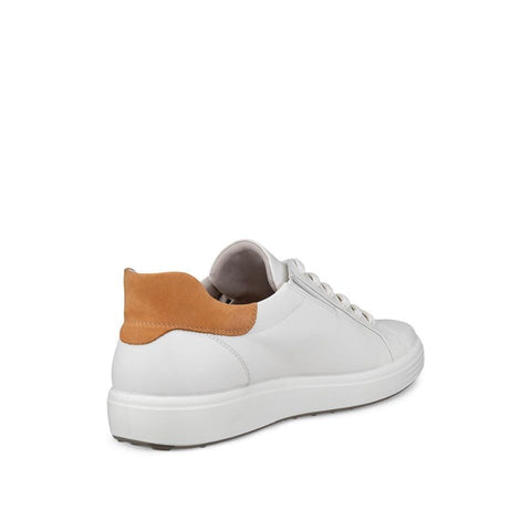 Soft 7 Easy Slip - Mens - White / Lion Casual ECCO 