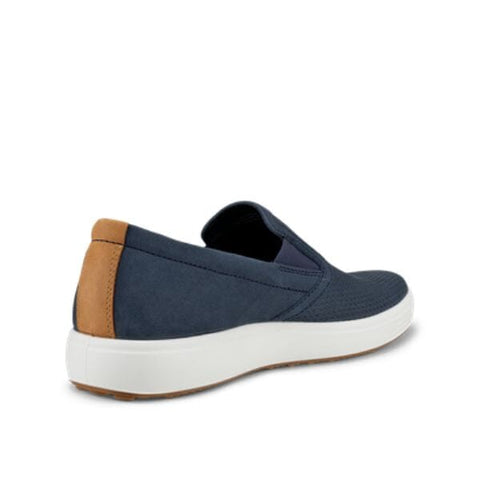 Soft 7 Slip on - Mens - Marine / Lion Sneakers ECCO 