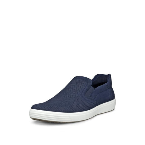 Soft 7 Slip On - Mens - Marine Slip On ECCO 