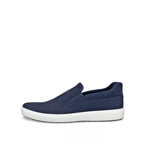 Soft 7 Slip On - Mens - Marine Slip On ECCO 