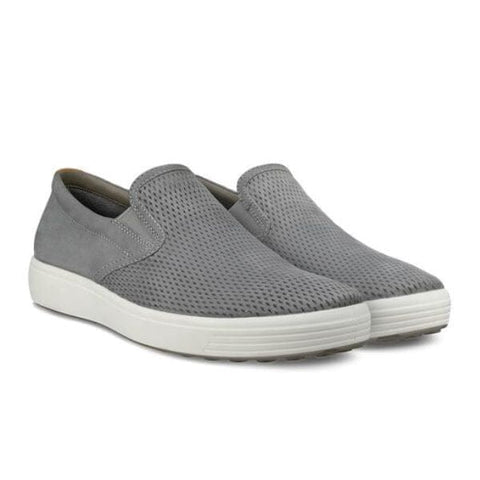 Soft 7 Slip on - Mens - Wild Dove / Lion Sneakers ECCO 