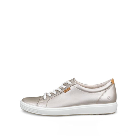 Soft 7 - Womens - Pure White Gold Sneakers ECCO 