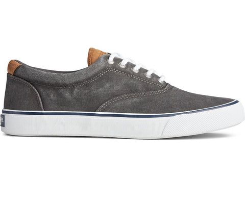 Striper II CVO Washed Canvas - Black Boat Sperry 