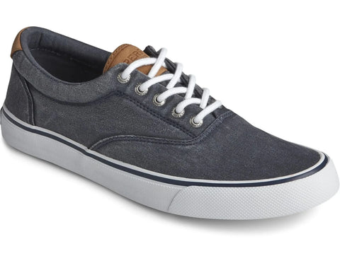 Striper II CVO Washed Canvas - Navy Boat Sperry 