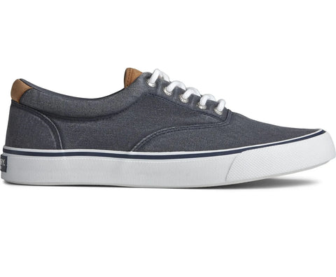 Striper II CVO Washed Canvas - Navy Boat Sperry 