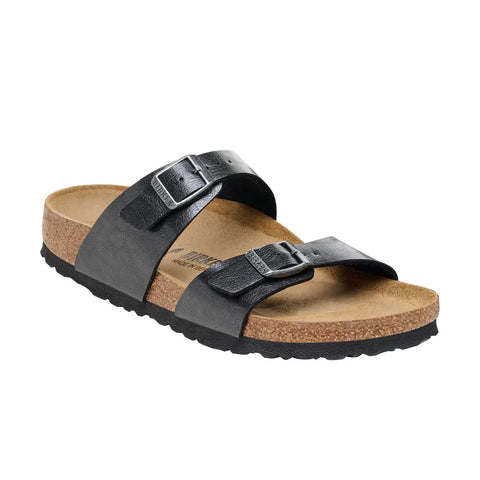 Sydney - Birko Flor - Graceful Licorice - Regular Slides Birkenstock 