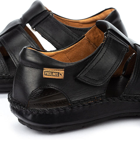 Tarifa Closed Toe - Mens - Black Sandals Pikolinos 