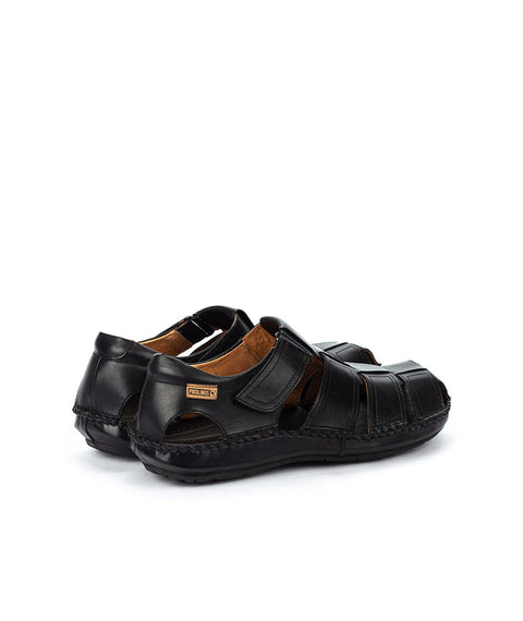 Tarifa Closed Toe - Mens - Black Sandals Pikolinos 