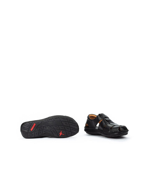 Tarifa Closed Toe - Mens - Black Sandals Pikolinos 