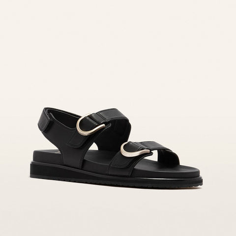 Thompson 2 - Womens - Black Sandals Frankie4 