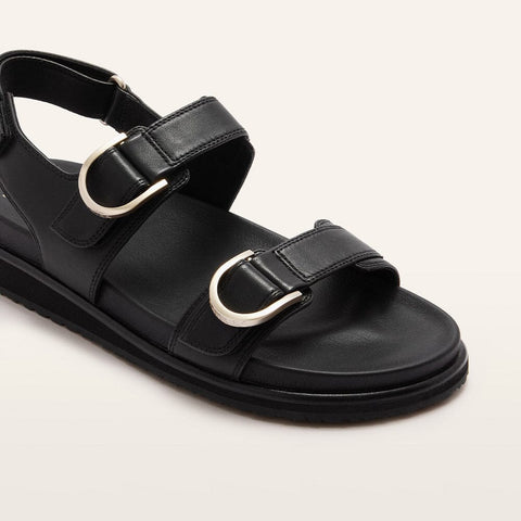 Thompson 2 - Womens - Black Sandals Frankie4 