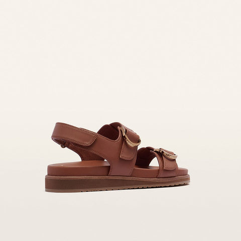 Thompson 2 - Womens - Rich Tan Sandals Frankie4 