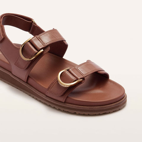 Thompson 2 - Womens - Rich Tan Sandals Frankie4 