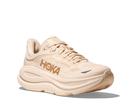 Womens - Bondi 9 - WIDE - Vanilla/Birch Athletic Hoka 