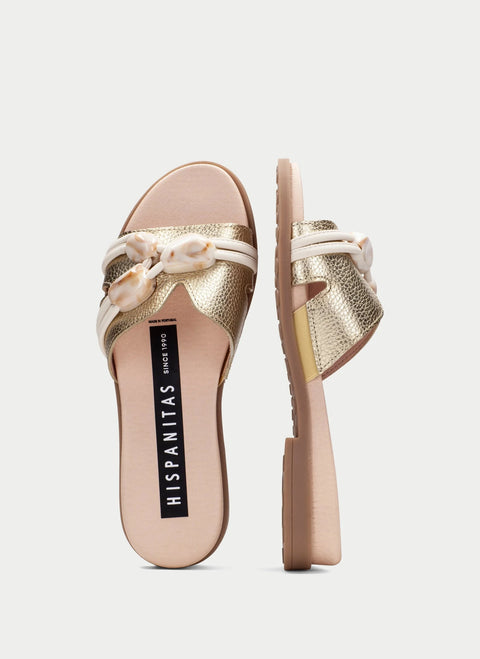 Yakarta Slide - Womens - Platino Slides Hispanitas 