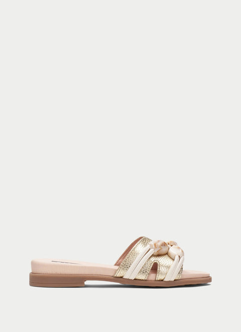 Yakarta Slide - Womens - Platino Slides Hispanitas 