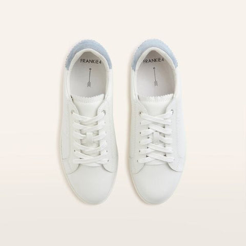 Jackie IV - White / Blue Mist Sneakers Frankie4 